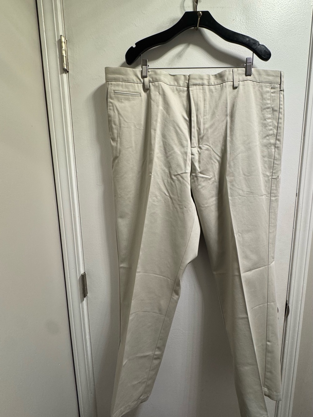 *Dockers Men's Straight-Fit Chinos in Light Cream